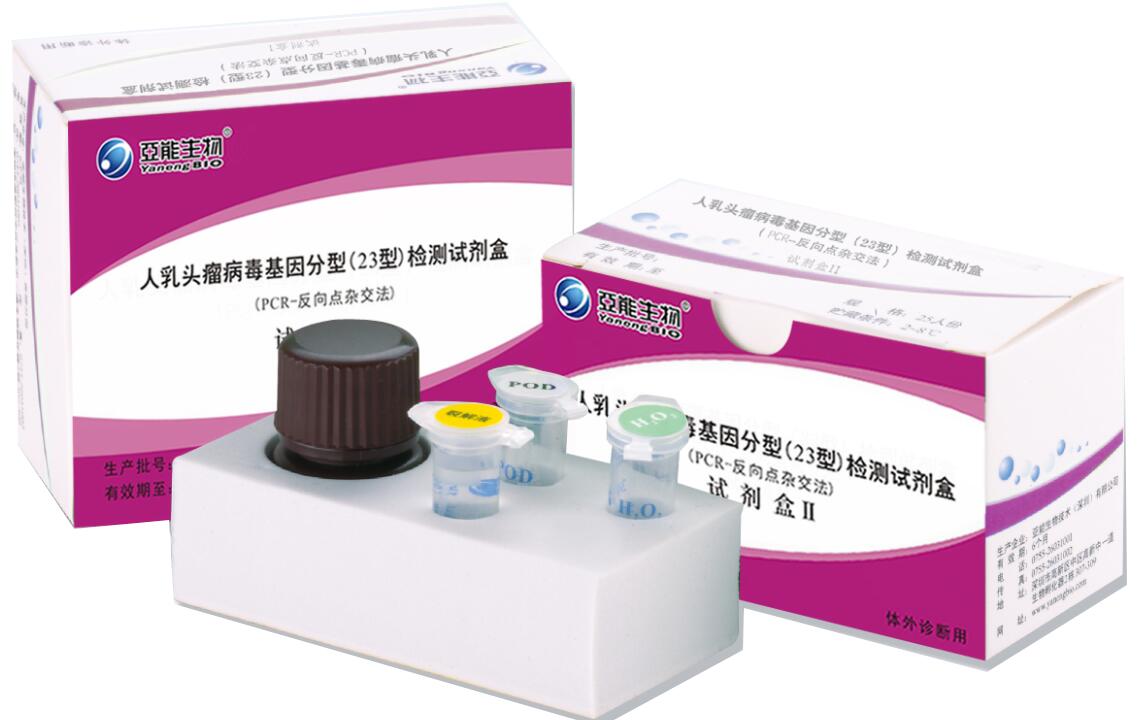 人乳头瘤病毒(HPV)基因分型（23型）检测试剂盒